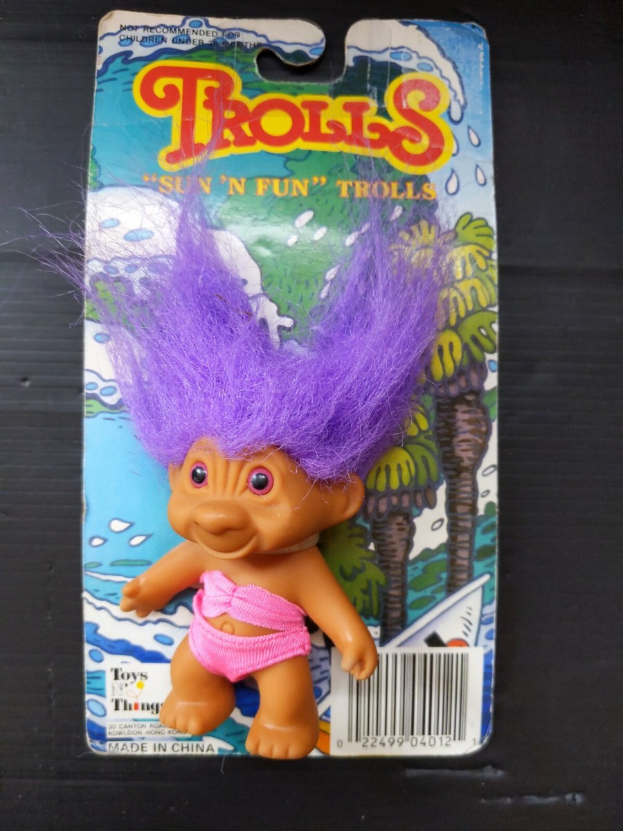 Vintage Troll Doll 4012 Sun N Fun Purple Hair.M21 | eBay Vintage Troll Doll 4012 Sun N Fun Purple Hair.M21 | eBay