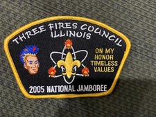 MINT 2005 JSP Three Fires Council IL Yellow Border