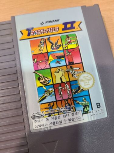 Track&field 2 nes Nintendo Hyundai Comboy versión coreana rara - Imagen 3 de 3