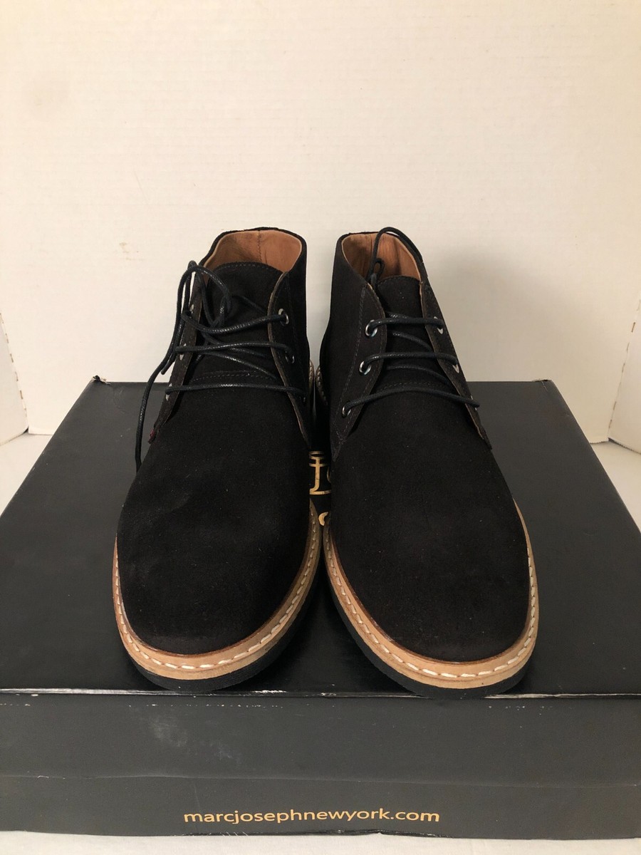 Marc Joseph New York Chukka Boots Mens Black Suede Round Toe  display picture 1
