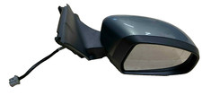 ✅ GENUINE FORD MONDEO MK4 DRIVER POWERFOLD WING MIRROR THUNDER GREY 2007 - 2010