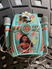 Moana Sing Along Karaoke Machine With 2 Microphones