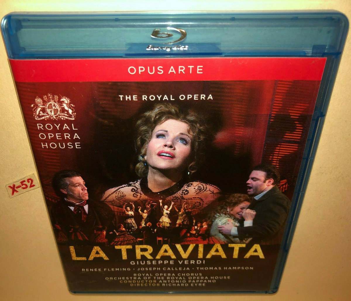 Verdi LA TRAVIATA blu ray Royal Opera House Renee Fleming Joseph
