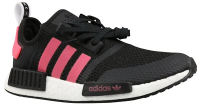Adidas NMD R1 Damen Sneaker Turnschuhe Schuhe schwarz pink FV9153 NEU Gr. 43 1/3