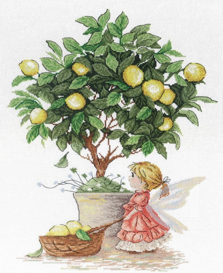 Lemon Fairy SNV-547 MP Studia Counted Cross Stitch Kit | eBay