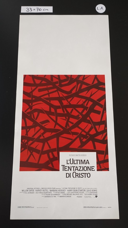 Locandina di L'ultima tentazione di Cristo (1988)
