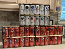 1992 NFL Coca-Cola Classic Collector Series Soda Can Empty / You Choose Team
