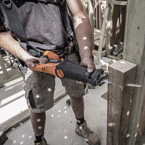 AEG 18V FUSION Brushless Reciprocating Saw Skin Cordless Orbital A18FRS0 NEW - Picture 9 of 11