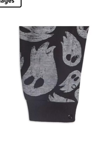 Wonder Nation Baby Boy Girl Hooded Halloween Ghost Romper Size 0-3 Months New - Picture 5 of 8