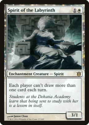 MTG Spirit of the Labyrinth  - Born of the Gods #027