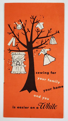 1950s Chattanooga TN Lovemans White Sewing Machine Table Vintage Brochure