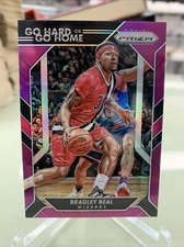 2016-17 Panini Prizm Go Hard or Go Home Purple Prizm /75 Bradley Beal #28