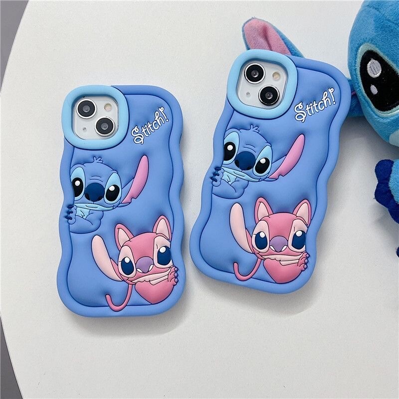 Case For Various Phone 3D Cartoon Gift Cute Lovers Stitch Soft Silicon Cover | eBay Case For Various Phone 3D Cartoon Gift Cute Lovers Stitch Soft Silicon Cover | eBay