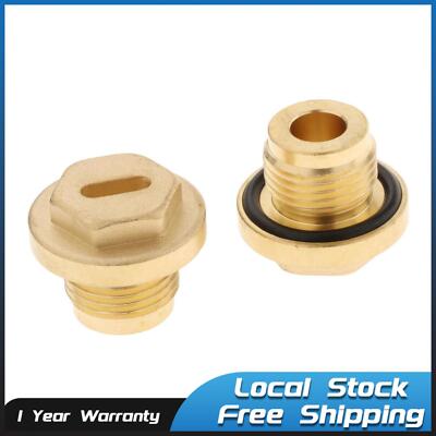 2X Diff Filler Plug Kit Fk0102 Drain Plugs fits for Discovery 2 TD5 & V8 Models