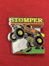 Stomper Monster Truck collectible lapel pin, tie tack, hatpin museum 4X4