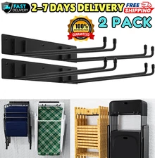 Wall Mount Chair Storage Hangers Garage Organization Heavy Duty Hooks Tools Rack