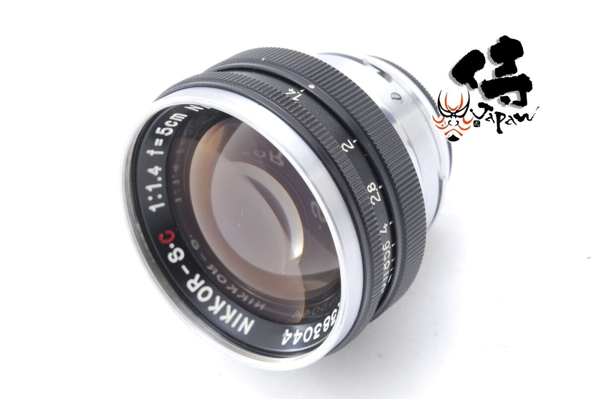 RARE!! BLACK** NIKON NIKKOR S.C SC S C 5CM 50MM F1.4 MF RARE!! BLACK** NIKON NIKKOR S.C SC S C 5CM 50MM F1.4 MF
