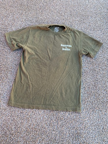 Katin USA Shirt Mens S Green Short Sleeve Casual Cotton Surf Surfer Surfing Men - Picture 3 of 9