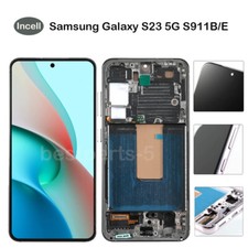 Incell LCD Display Screen Replacement For Samsung Galaxy S23 5G SM-S911B/E Green