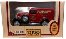 Ford 1932 Bank Anheuser Busch Panel Delivery Truck Diecast Metal 1/25 NIB Ertl