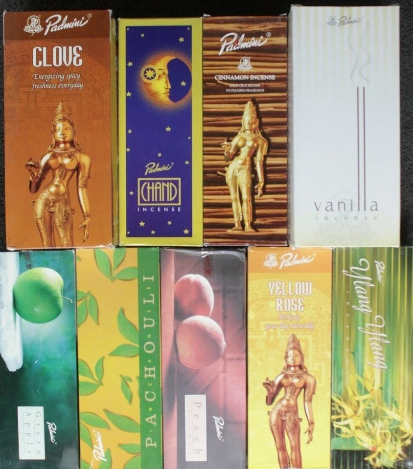 20-200 Sticks PADMINI Incense 10 SCENTS MIX Bulk HEX Home Cleansing Fruit Floral - Image 4 of 4