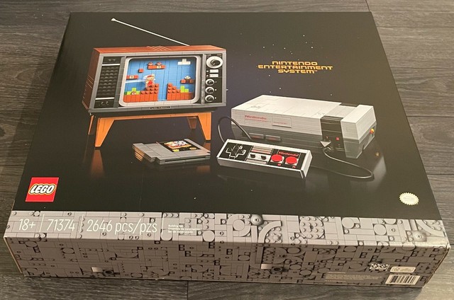 lego super mario nintendo entertainment system set