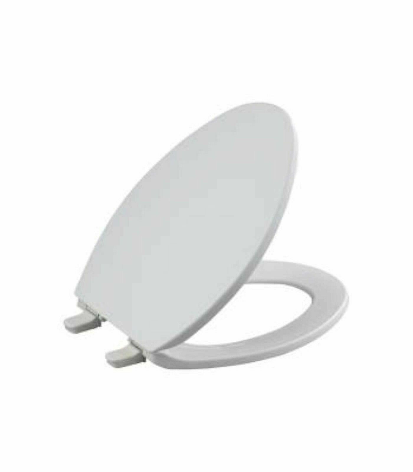 Kohler K47740 Brevia WHITE Elongated Toilet Seat with Q2 Advantage