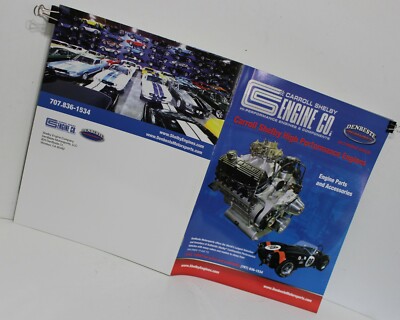 2014 Carroll Shelby Engine Co Cobra Mustang 350 GT40 HiPer Catalog SAAC Brochure