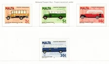 s47103 MALTA MNH** 1996 4v Buses