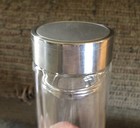 Glass Tea/Fruit Tumbler Infuser 13 Oz With Stainless Steel Strainer and Lid VGC — photo 10
