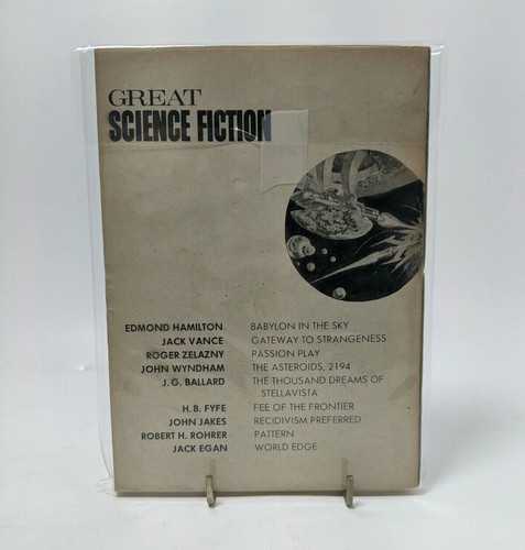 Great Science Fiction No. 8 Fall 1967 - Jack Vance Roger Zelazny John Jakes Fyfe - Picture 2 of 3