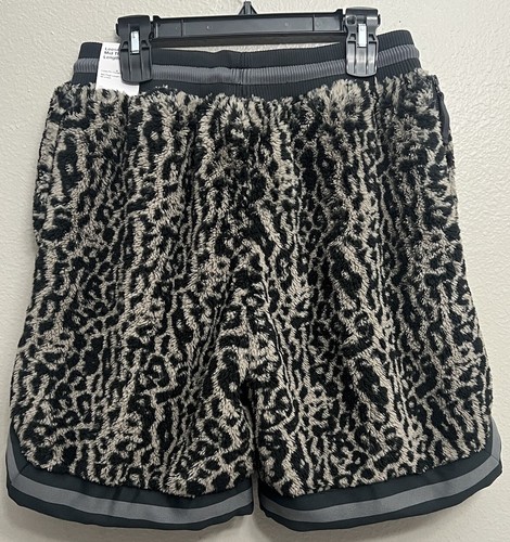Nike Premium Leopard Basketball Shorts Mens Size Large DQ6176 087 L New - Picture 5 of 8