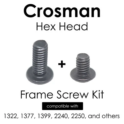 Crosman Hex Head Frame Screw Kit for 1322, 2240, 2250, 1377, and others