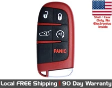 1x New Replacement Keyless Remote Key Fob SHELL / CASE for Select Jeep & Dodge