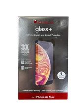 ZAGG invisibleSHIELD Glass Screen Protector for Apple iPhone XS Max 6.5""