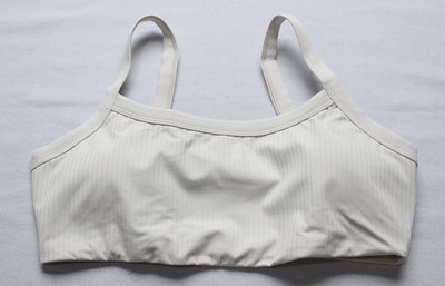 PrAna Women's Luxara Rib Light Support Sports Bra AP2 Almond Medium NWT