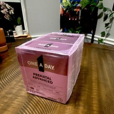 One A Day Prenatal Advanced Vitamins 3-Pack Brand New