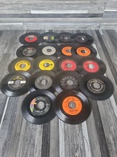 Vintage 45 RPM SET of 18 VARIOUS Titles Artists