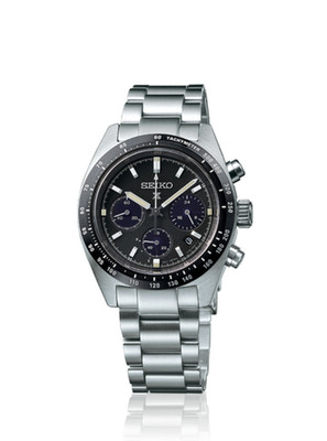 Seiko Prospex Speedtimer SSC819P1 Solar Chronograph 39mm Panda Schwarz Herren