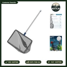 Superior Telescopic Fish Net 8 Inch Mesh for Koi Ponds and Aquariums