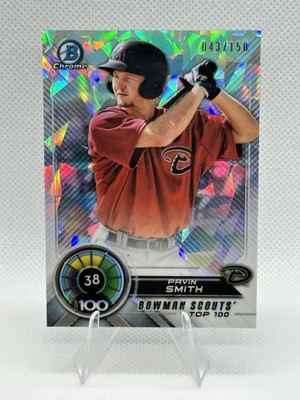 2018 Bowman Bowman Scouts' Top 100 Atomic Refractor /150 Pavin Smith #BTP-38