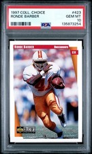 1997 COLLECTOR'S CHOICE #423 RONDE BARBER ROOKIE PSA 10