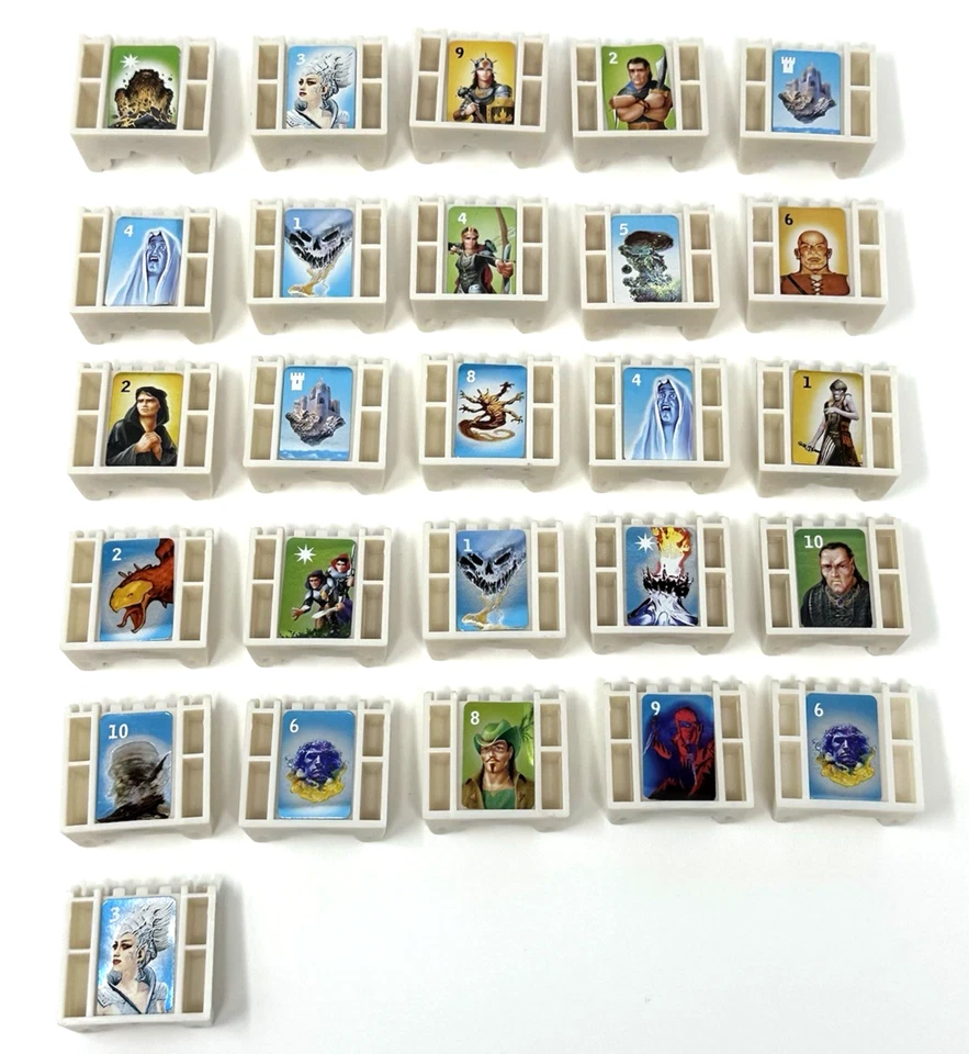 1999 Stratego Legends Landor's Legion Booster Pack Open Box + Extras = 26 Pieces - Image 4 of 4