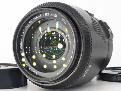 Video*[TOP MINT] SIGMA ZOOM 18-250mm f/3.5-6.3 DC MACRO OS HSM Canon EF JAPAN #2 - Photo 1/4