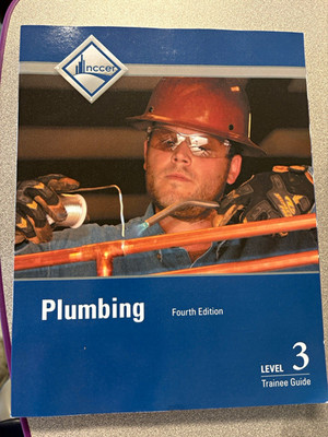 NCCER Plumbing Level 3 Trainee Guide 4th Paperback Book