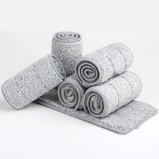 6 PCS 32 Inch Replacement Mop Pads Washable Microfiber Commercial Flat Mop