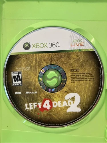 Left 4 Dead 2 (Xbox 360, 2009) Clean Tested Working - Scratches -Tested Works