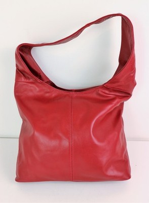 SCHULTERTASCHE LEDER DAMEN ORE10 NEU MADE IN ITALY