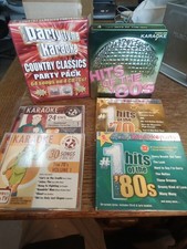 Lot Of Karaoke Cds , Country, The 70s, Christmas, 80s Hits See All Pics