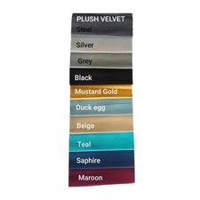 Luxury Nevada Chesterfield Bed Frame Wing Plush Velvet Single Double King Size